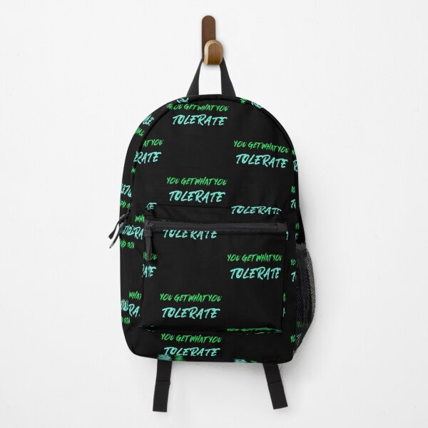 Item preview, YOU GET WHAT YOU TOLERATE STICKER designed and sold by SuccessfulVibes.