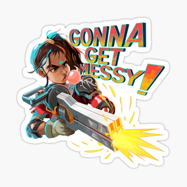 Rampart Apex Legends - Holo Spray Sticker