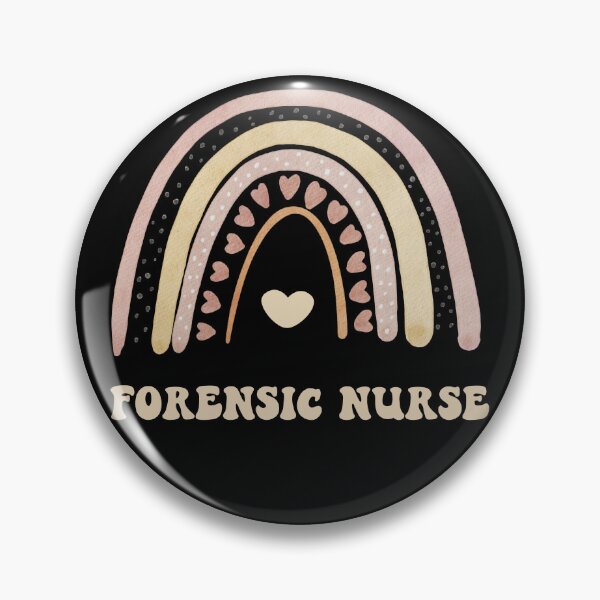 Item preview, Forensic nurse cute aesthetic rainbow  designed and sold by Omochiroi.