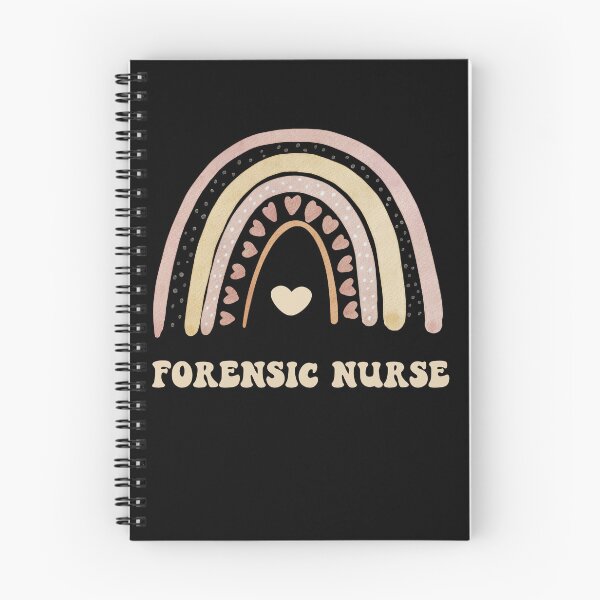 Item preview, Forensic nurse cute aesthetic rainbow  designed and sold by Omochiroi.