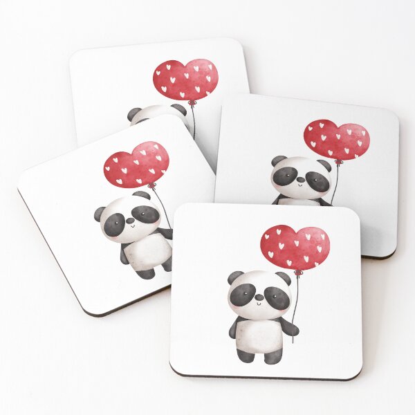 Item preview, valentine's day beautiful panda designed and sold by MixShop10.