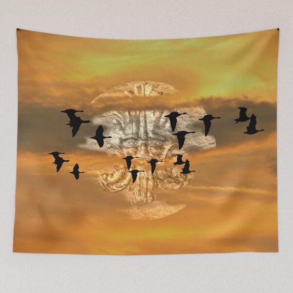 Item preview, Abstract fantasy with birds designed and sold by Guardi71.