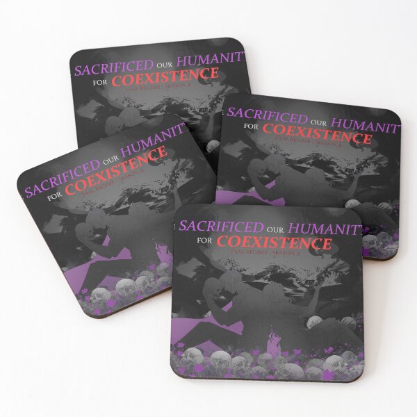 Item preview, WE SACRIFICED OUR HUMANITY FOR COEXISTENCE - FAAL REGIME SEASON 2 designed and sold by FaalRegime.