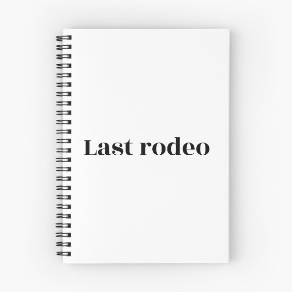 Item preview, Last Rodeo (black) designed and sold by Allyoudois.