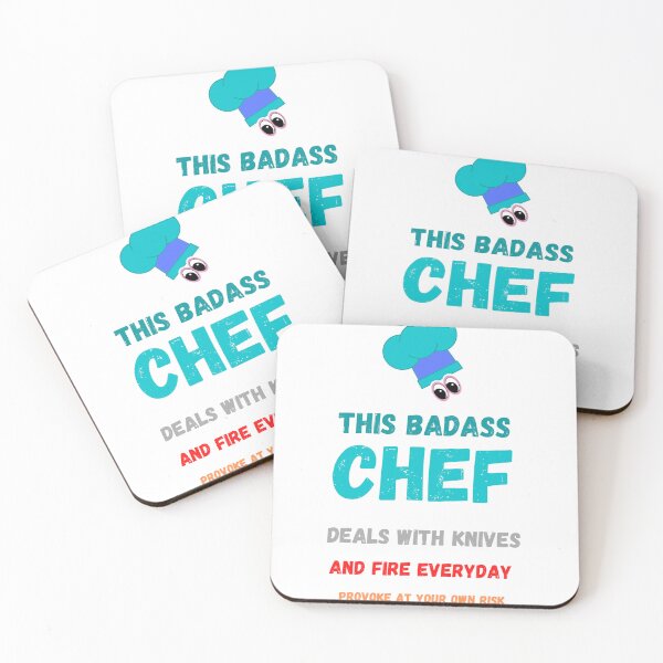 Item preview, Badass Chef designed and sold by SamXDesigns.