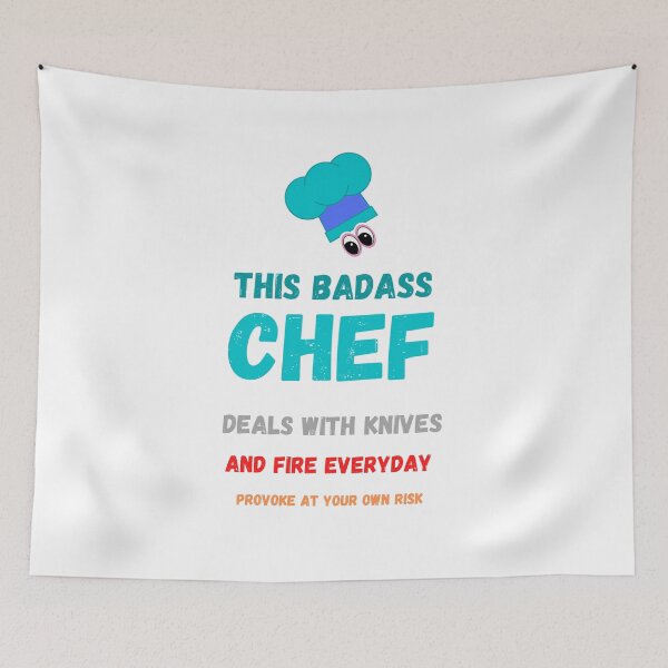 Item preview, Badass Chef designed and sold by SamXDesigns.