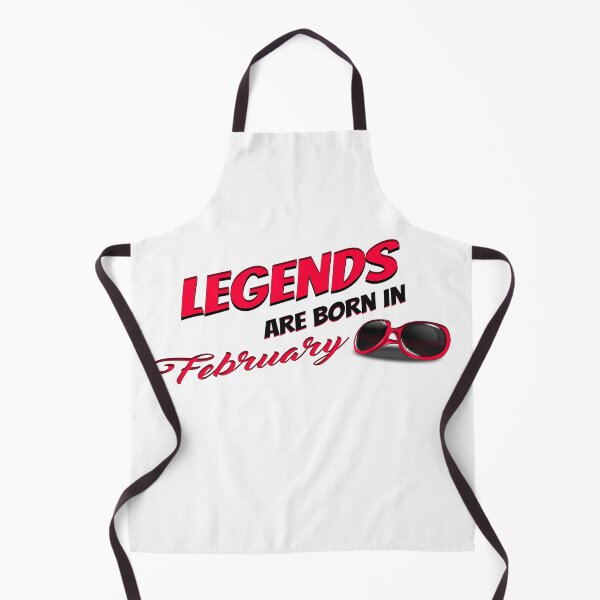 Item preview, Legends And Greats Are Born In February T-Shirt designed and sold by hossam ayed.