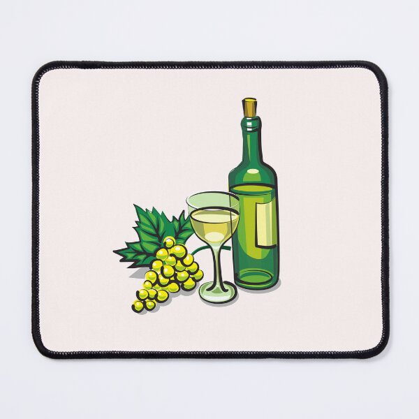 Item preview, glass of wine designed and sold by artbyrosse.