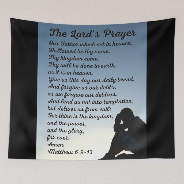 Item preview, The Lord's Prayer: Matthew 6:9-13 KJV designed and sold by Caregiverology.