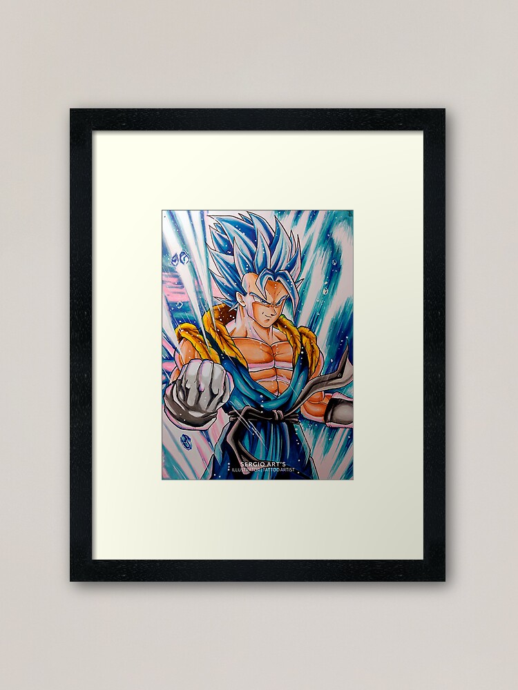 gogeta ssj blue  Dragon ball painting, Dragon ball super, Dragon ball