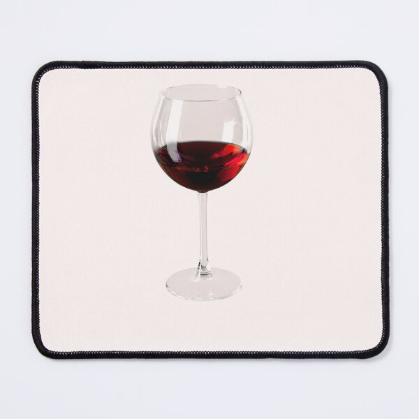 Item preview, glass of red wine designed and sold by artbyrosse.
