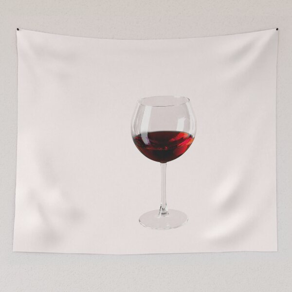 Item preview,  glass of red wine designed and sold by artbyrosse.