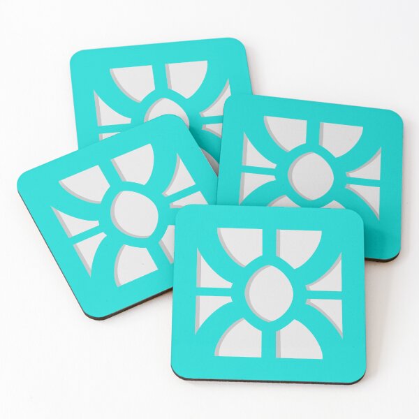 Item preview, Breeze Block Two Single Teal Two designed and sold by Owen1976.
