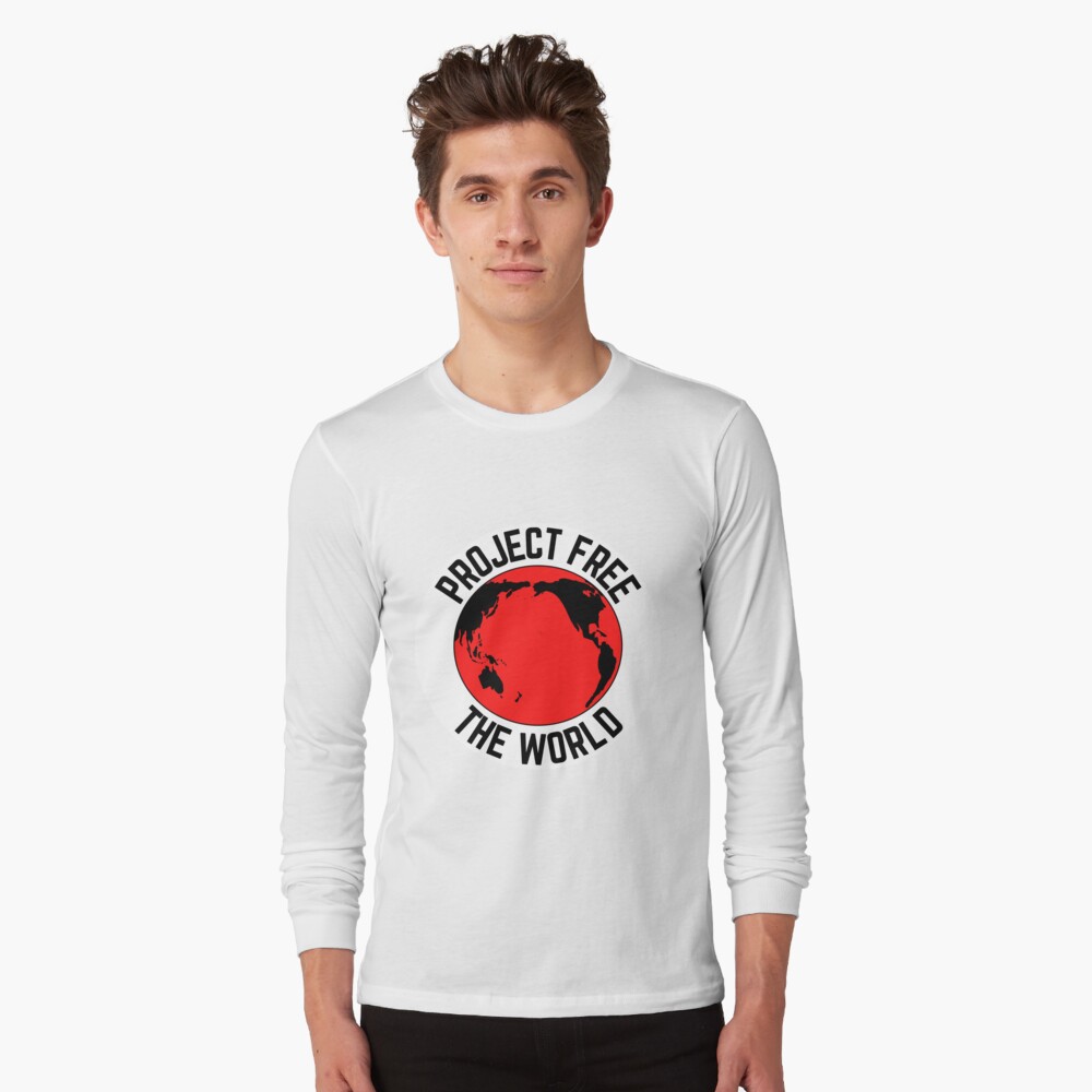 Item preview, Long Sleeve T-Shirt designed and sold by free-the-world.