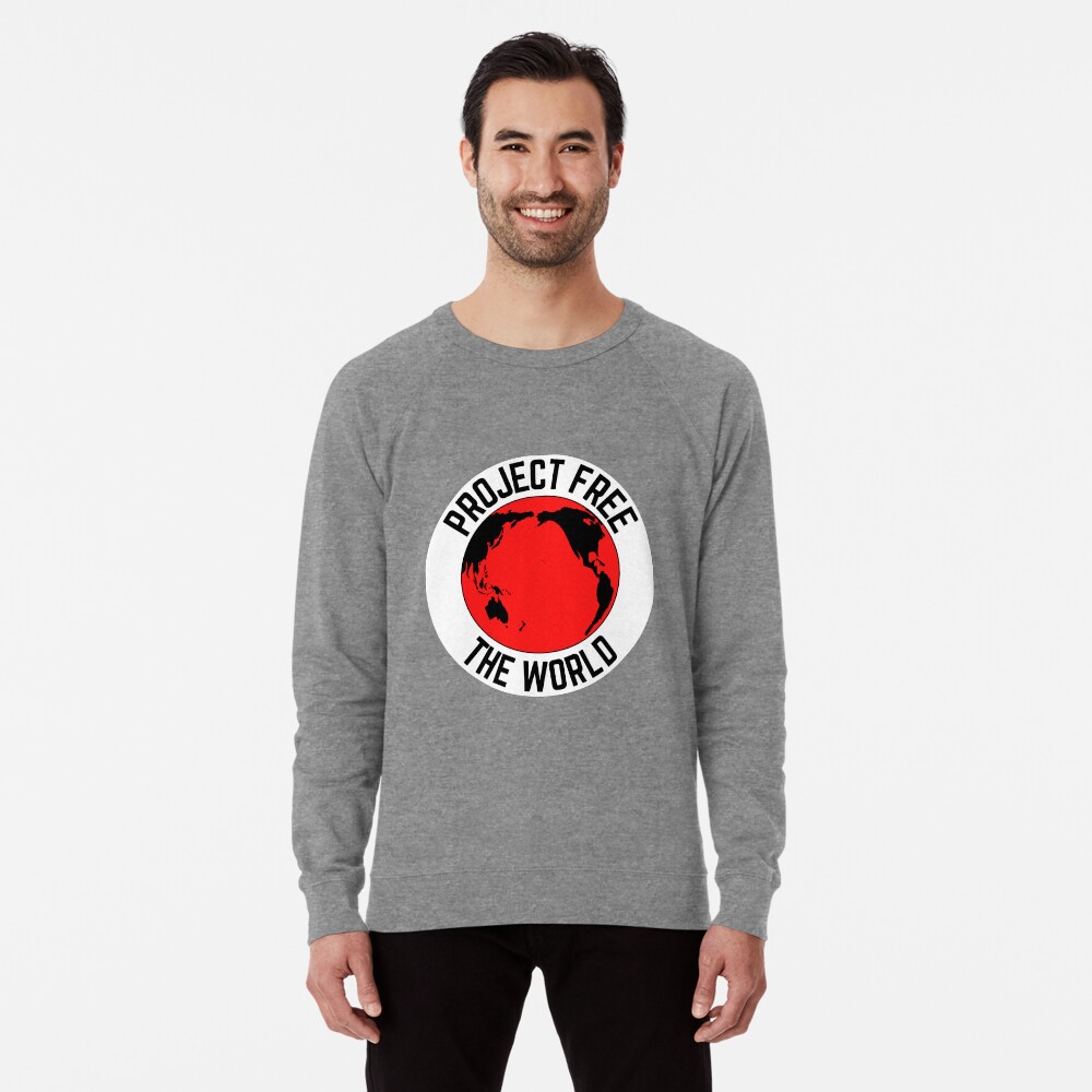 Item preview, Lightweight Sweatshirt designed and sold by free-the-world.