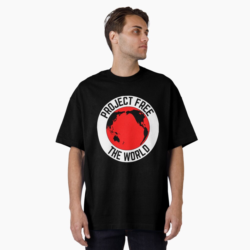 Item preview, Oversized T-Shirt designed and sold by free-the-world.