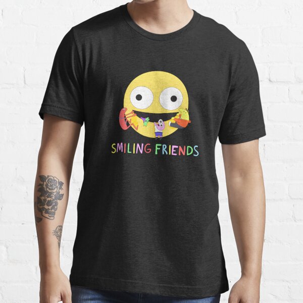 Smiling Friends Logo Essential T Shirt For Sale By Mucore Redbubble