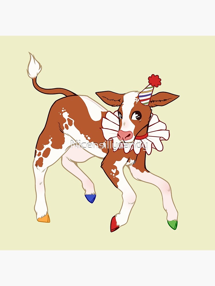 “Clown Cow” Poster for Sale by Nicensillycandy | Redbubble