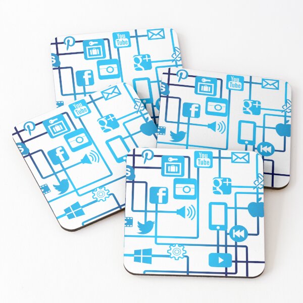 Item preview, Social Media Logo designed and sold by BerryCats.