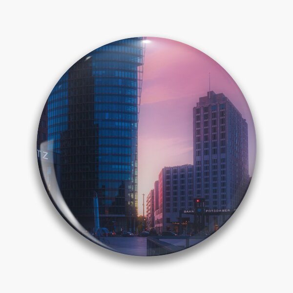 Item preview, Sunset at Potsdamer Platzt in Berlin designed and sold by CrazyShutter.