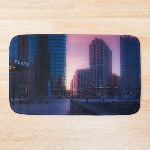 Item preview, Sunset at Potsdamer Platzt in Berlin designed and sold by CrazyShutter.