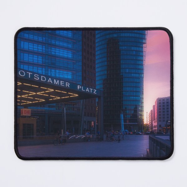 Item preview, Sunset at Potsdamer Platzt in Berlin designed and sold by CrazyShutter.