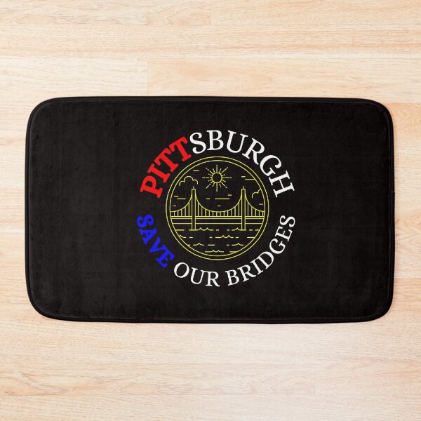 Item preview, Pittsburgh Bridge Collapsed Save Our Bridges Frick Park designed and sold by TheDailyFeeling.
