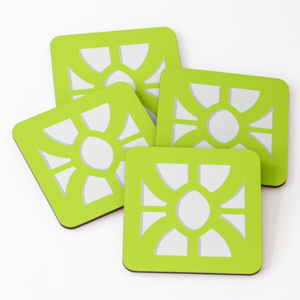 Item preview, Breeze Block Two Single Lime Two designed and sold by Owen1976.