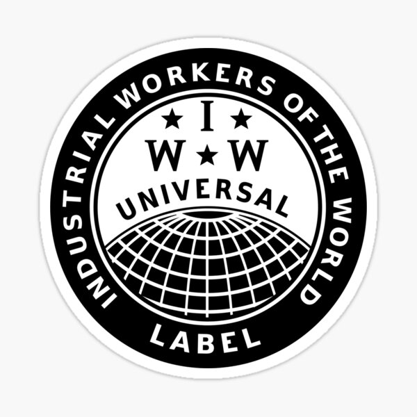Item preview, IWW - Industriearbeiter der Welt designed and sold by Quelp.