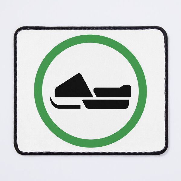 Item preview, Snowmobile circle designed and sold by RicardoPeragua.