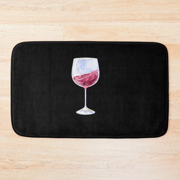 Item preview,  glass of red wine designed and sold by artbyrosse.