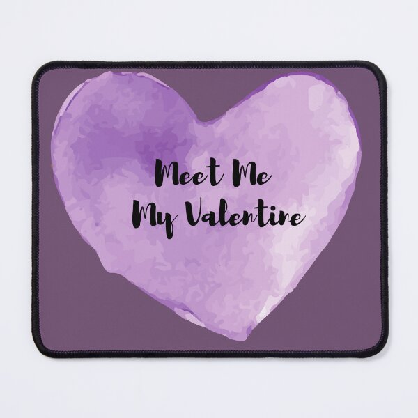 Item preview, Meet Me My Valentine T-shirt, Love T-shirt, Valentine T-shirt, Meet me T-shirt, Cute T-shirt, Simple T-shirt, Purple heart T-shirt, Heart T-shirt, My Valentine T-shirt designed and sold by DianaN22.
