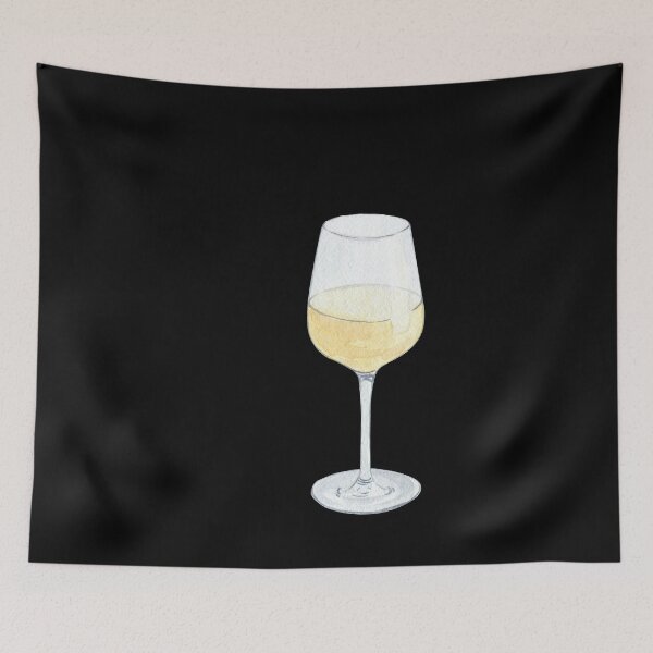 Item preview, glass of wine designed and sold by artbyrosse.