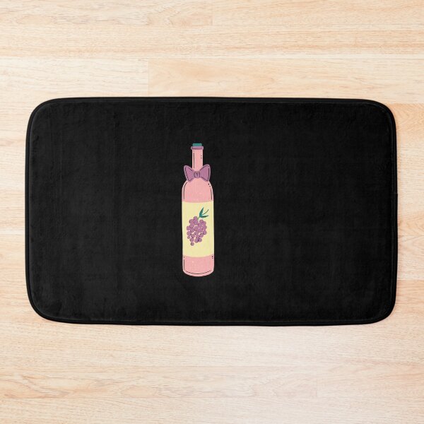 Item preview,  cute pink wine bottle designed and sold by artbyrosse.