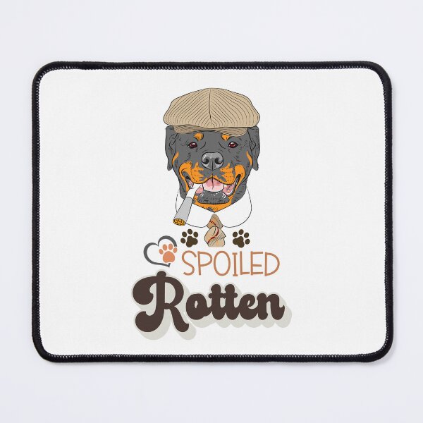Item preview, Funny Hipster Rottweiler designed and sold by momofdoggos.