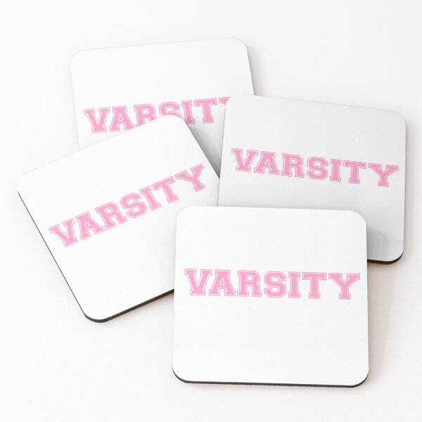 Item preview, rose pink varsity designed and sold by KiwiBurrito.