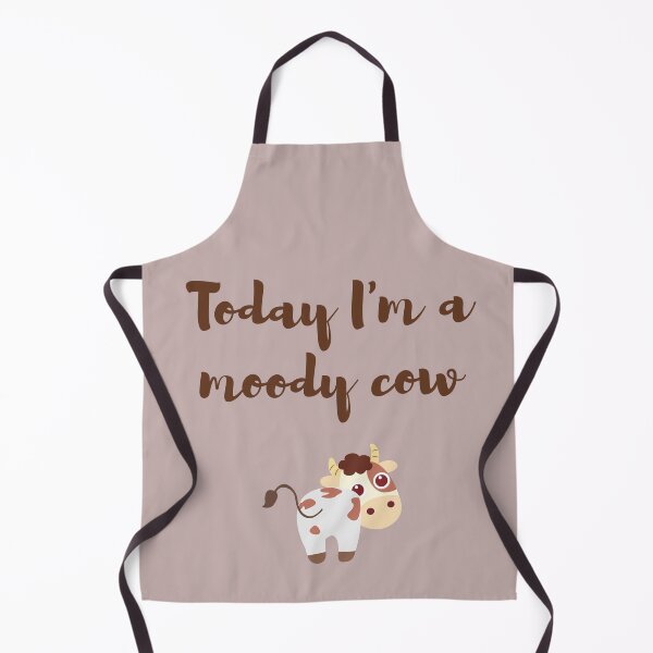 Item preview, Today I'm a moody cow T-shirt, Funny T-shirt, Moody cow T-shirt, Moody T-shirt, Funny cow T-shirt, Cute animal T-shirt designed and sold by DianaN22.