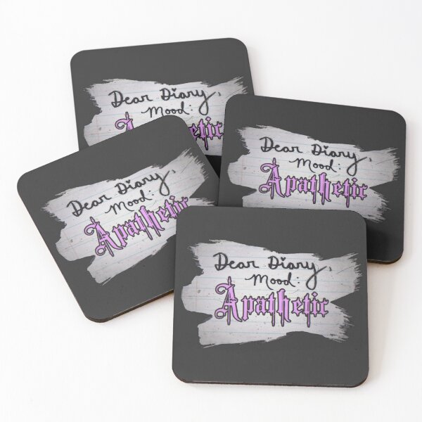 Item preview, Dear Diary - Mood: Apathetic - I Must Be Emo designed and sold by CryptQueen.