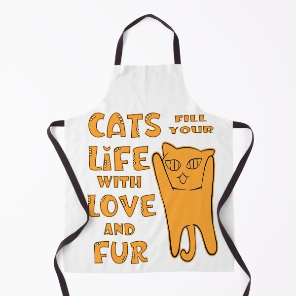 Item preview, Cats Fill Your Life with Love and Fur Orange Cat Style 1 designed and sold by Darcy777.