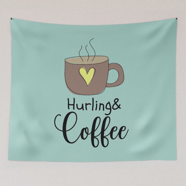 Item preview, Hurling & Coffee Hurling & Coffee Lover Gift designed and sold by BronikowskiART.