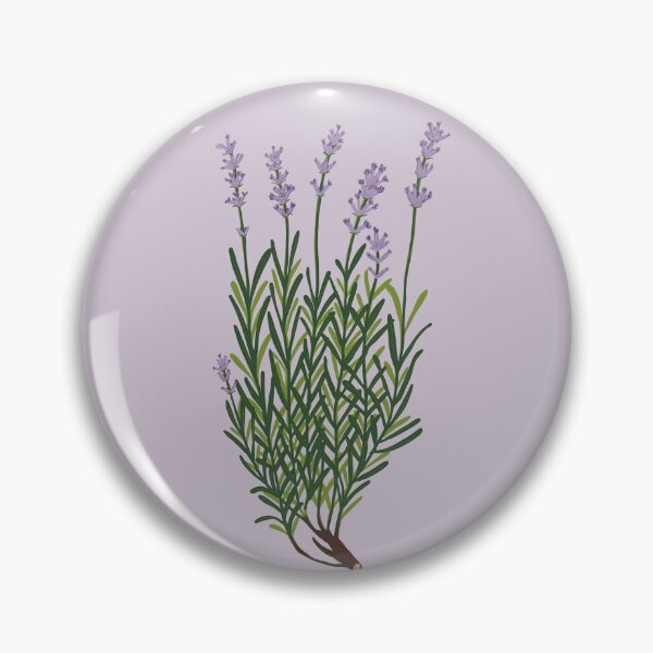 Item preview, Lavender botanical drawing designed and sold by Luaillustration.