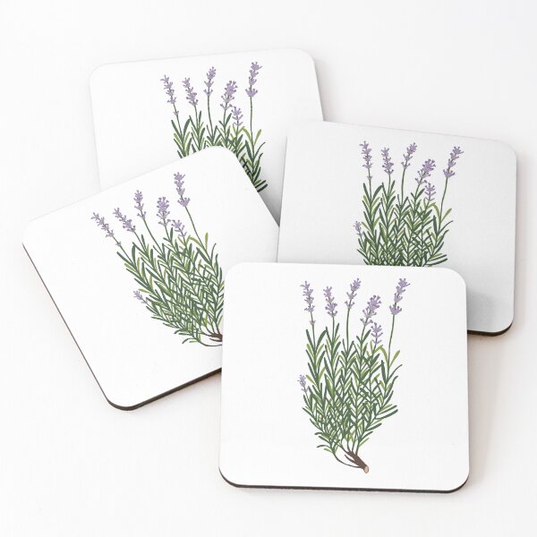 Item preview, Lavender botanical drawing designed and sold by Luaillustration.