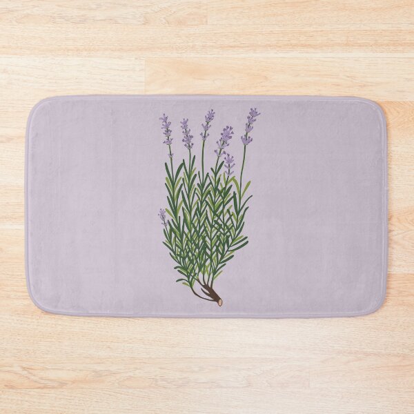 Item preview, Lavender botanical drawing designed and sold by Luaillustration.