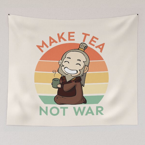 Item preview, Make tea not war designed and sold by Greenbunny.