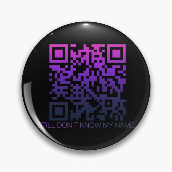 Item preview, Euphoria Still Don't Know My Name QR Code designed and sold by hannahvira.