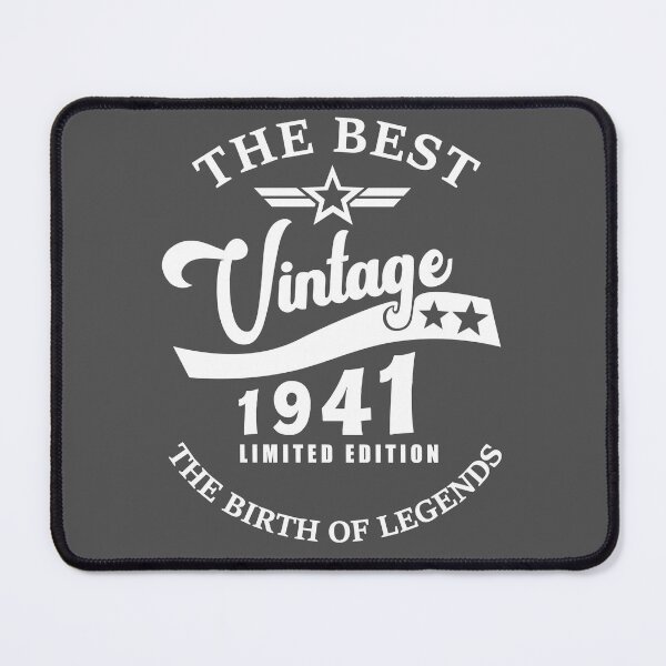 Item preview, Vintage 1941 - 81nd Birthday Gift For Men designed and sold by vooART.