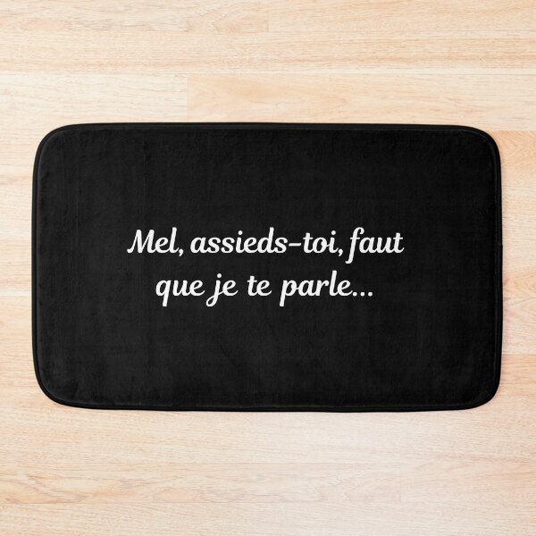 Item preview, MEL, SIT DOWN I NEED TO TALK TO YOU - NOSTALGIA TEE SHIRT designed and sold by monoso0607.