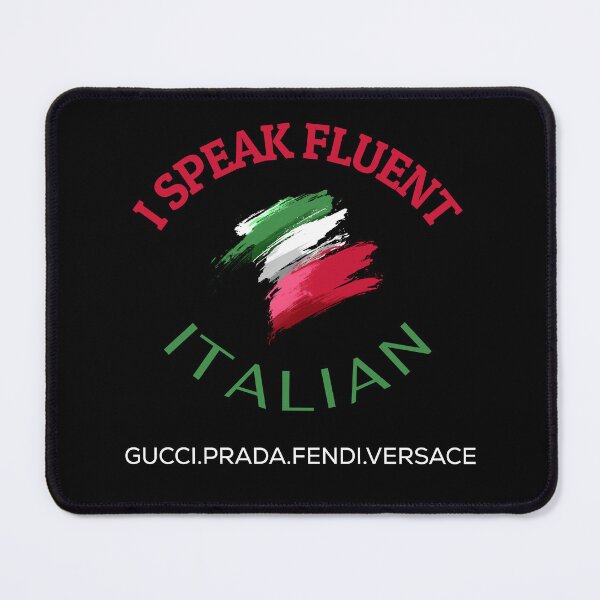 Item preview, i speak fluent italian designed and sold by fadouades.