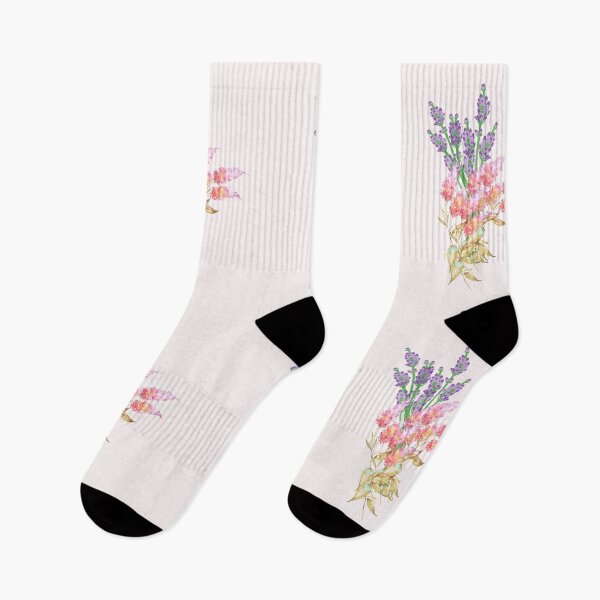 Item preview, Copy of Flowers pale pastel delicate pink and blue design designed and sold by Areashor.