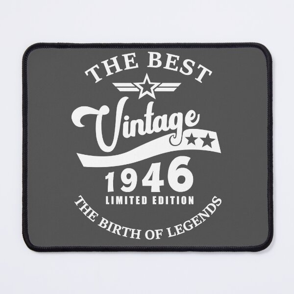 Item preview, Vintage 1946 - 76nd Birthday Gift For Men designed and sold by vooART.